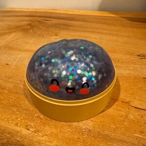 Super rare Glitter Squishy Dumpling w/ case